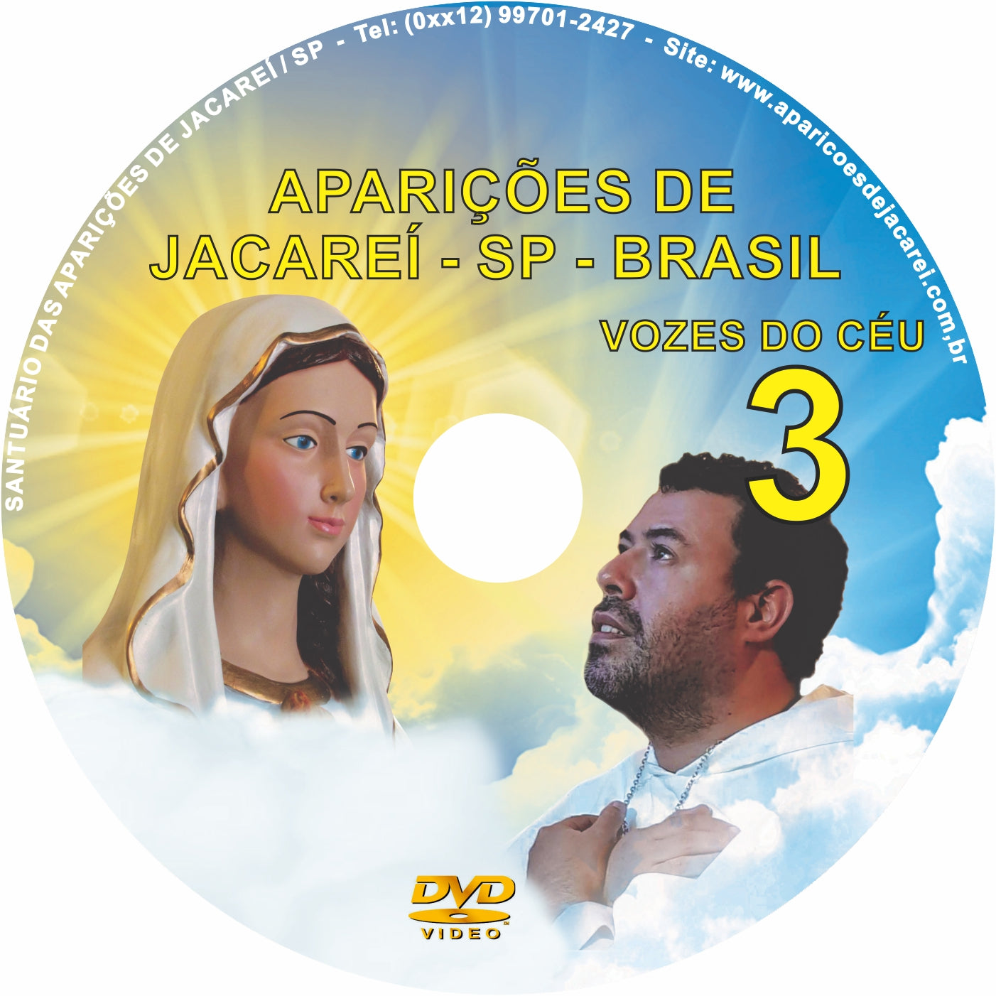 DVD Vozes do Céu 3 DVD Vozes do Céu 3